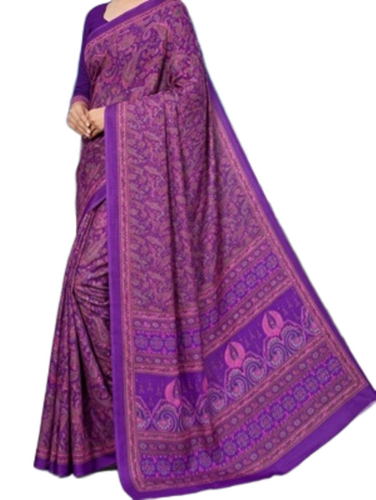 Elegant Crepe Sarees For Daily Wear - Gender: Female