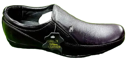 Men Black Formal Wear Leather Shoes