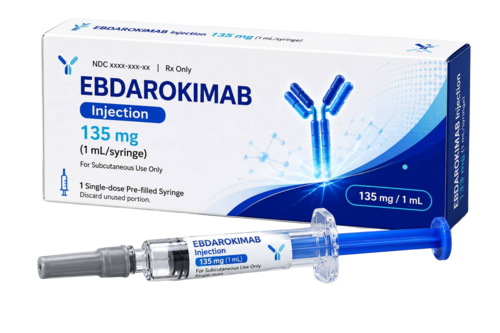 Ebdarokimab Injection 135 Mg - Pharmaceutical Grade Clear Liquid, Sterile, Balanced pH, Water Soluble, Clinically Proven