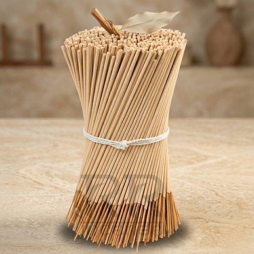 Unscented Raw Agarbatti Sticks 8 Inch