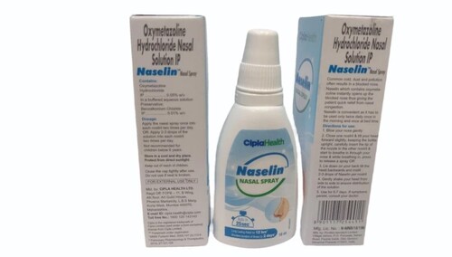 Naselin Nasal Spray - Storage Instructions: Room Temp