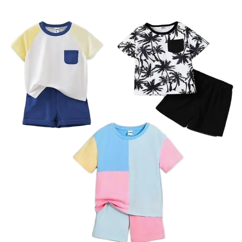 Kids T Shirts And Shorts Set
