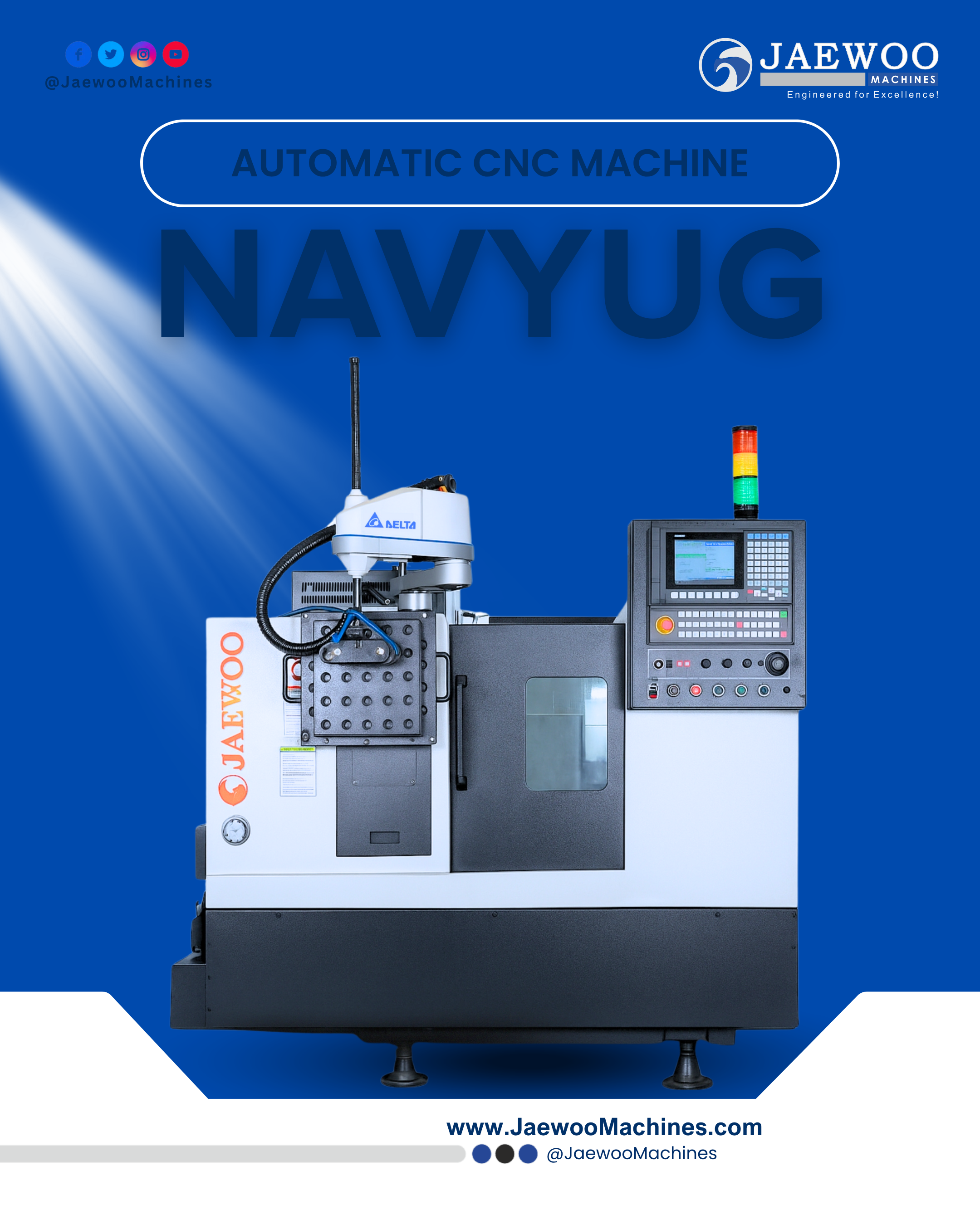 Navyug |cnc manufacturer | Jaewoo machines