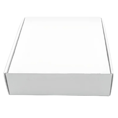 Milky White Cardboard Self Locking Corrugated Box