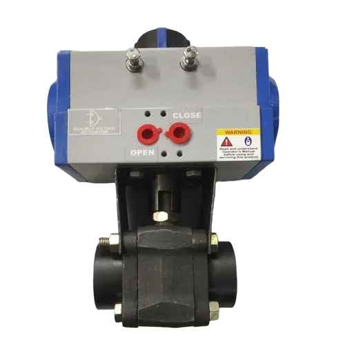 High Pressure Double Acting Actuator Ball Valve