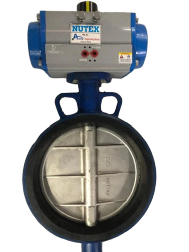 Pneumatically Operated Butterfly Valve