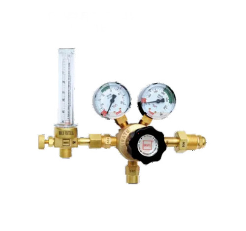 Single Stage Regulator With Flow Meter