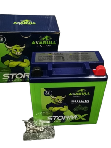 Axabull 5lb Two Wheeler Battery - Battery Capacity: 5 Ampere-hour  (ah)
