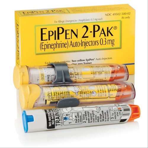 Epipen 2-Pak (Epinephrine) ऑटो-इंजेक्टर 0.3 Mg