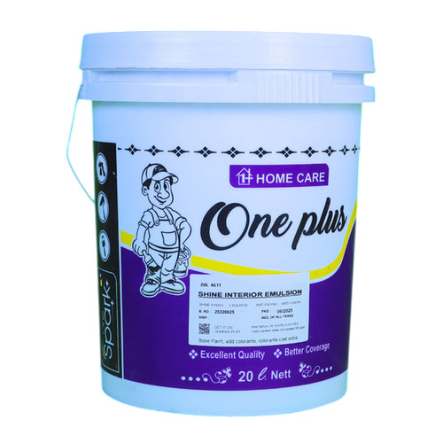 Oneplus Spark Shine Interior Emulsion Paint - Application: Homes