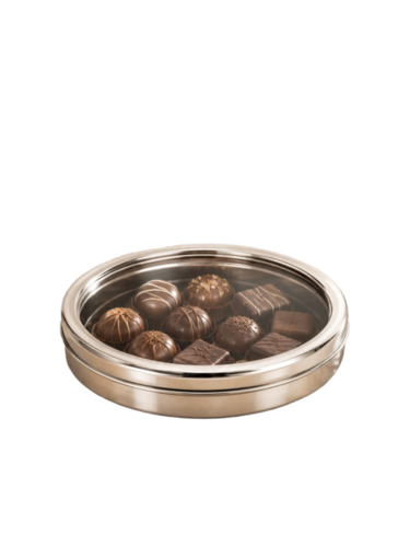 1450Ml Capacity Steel Storage Box With See Through Lid - Capacity: 1450 Milliliter (Ml)