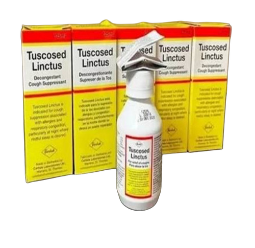 Tuscosed Linctus Syrup 125Ml - Life Span: 2029