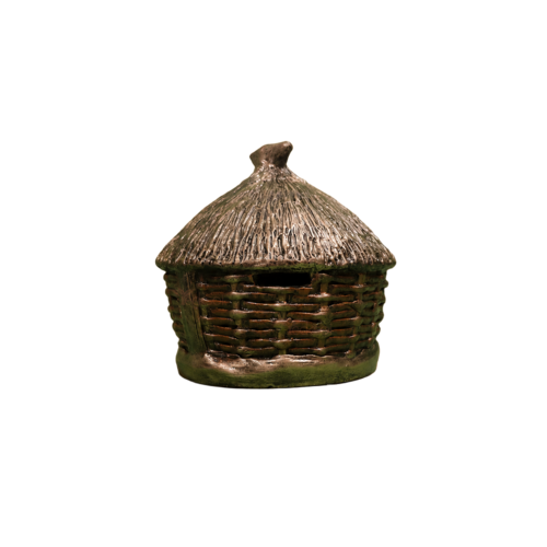 Tecksoi Mitti Vault Terracotta Money Bank & Home Decor