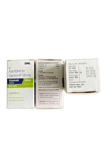 Azamak 100Mg Injection - Expiration Date: 24 Hours