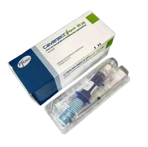 Caverject Alprostadil 20Mcg Injection - Life Span: 2029