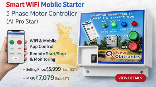 Smart Wifi Mobile Starter 3 Phase Motor Controller Ai-Pro Star - Application: Industrial