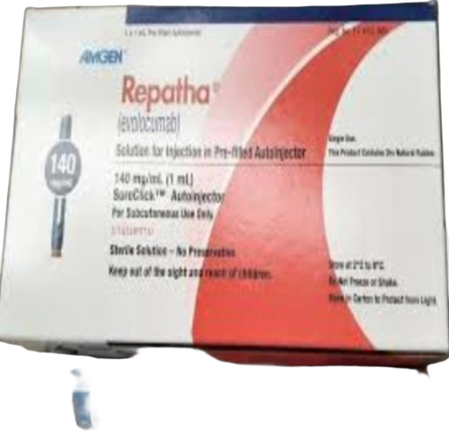 Anti Cholesterol Evolocumab Solution For Injection 140 Mg Ml - Dosage Form: Liquid