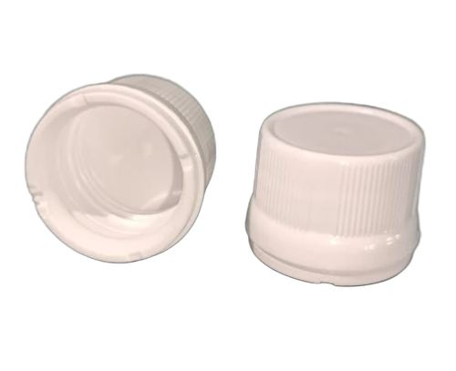 Plastic Tamper Evident Caps - Color: White