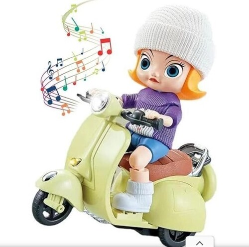 Kids Musical Scooter Toy - Features: Light Weight