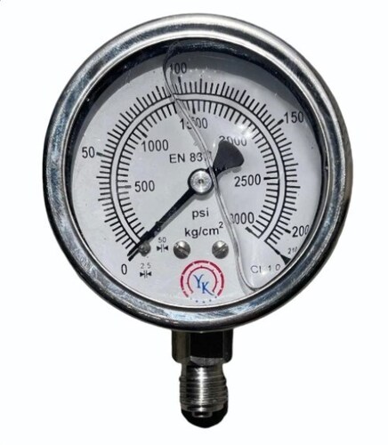 High Pressure Gauge - Color: Comes In Various Colors