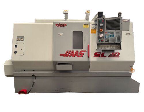 Haas Sl-30T Cnc Turning Center Chuck Tailstock Lathe - Color: Gray