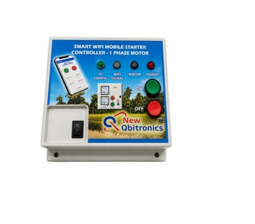Smart Wifi Mobile Starter Controller For 1 Phase Motor Dry Run Protection - Frequency (Mhz): 2.4Ghz
