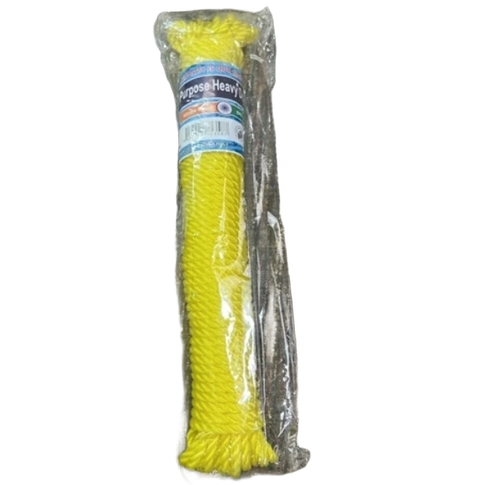 Yellow Nylon Rope - Size: 5 Mm