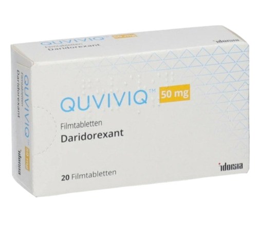 Quviviq Daridorexant Film Coated Tablet 50 Mg - Life Span: 2030