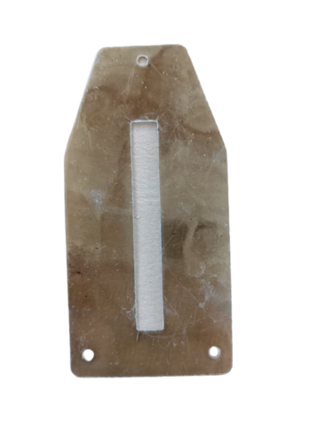 Cut Mica Sheet - Color: White