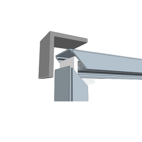 Df03 128Mm Aluminium Door Frame - Color: Custom / As Per Finish