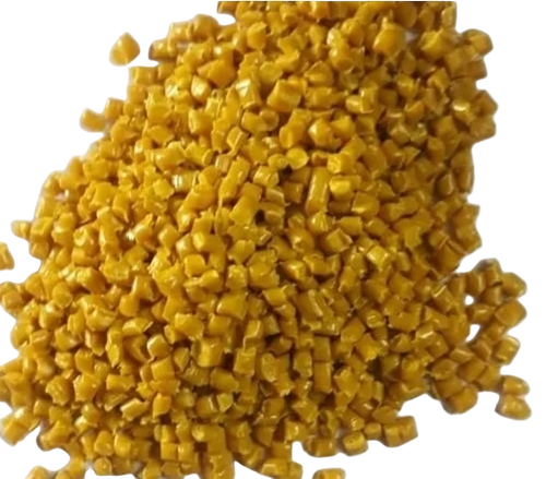Yellow Pvc Plastic Cable Granules - Grade: Industrial
