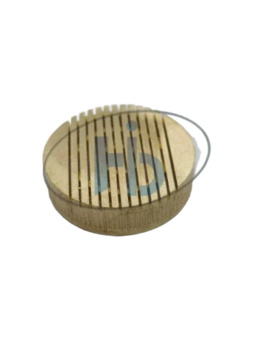 12 Mm Brass Core Vent - Color: Golden