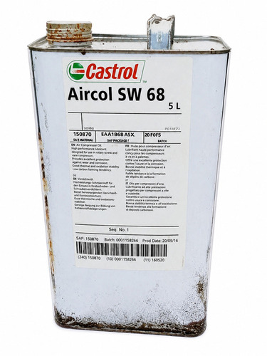 Compressor Oil - Power Source: Ac Power