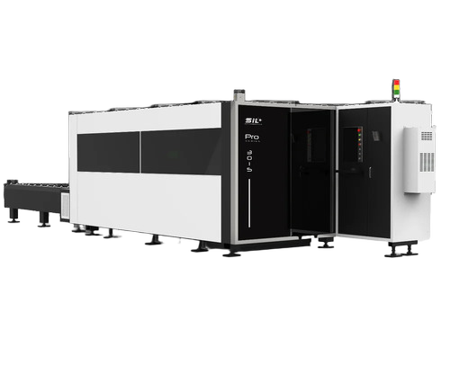 Industrial Automatic Fiber Laser Cutting Machine - Color: Black