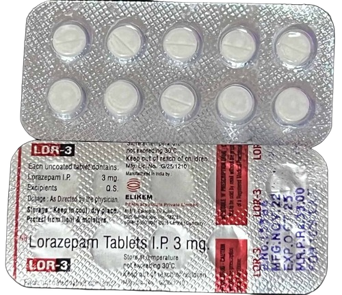 Worldwide Shipping Lorazepam 3mg Tablets
