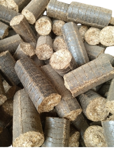 High Density Biomass Briquettes - Ash Content (%): <7% +-2%