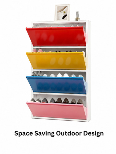 Wall Mounted Shoe Rack