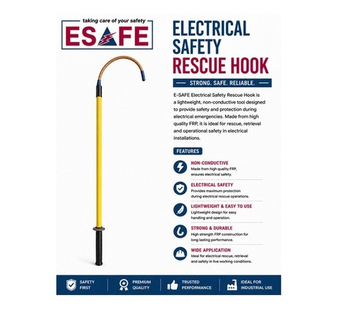 Electrical Safety Rescue Hook