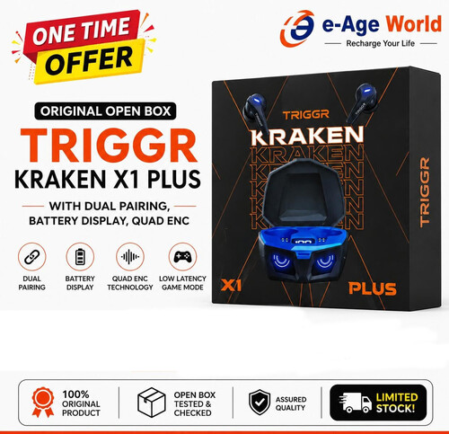 Triggr Kraken X1 Plus Tws Earbuds
