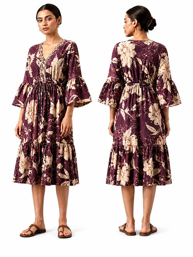 Western Wear Women Dress - Color: Multicolor