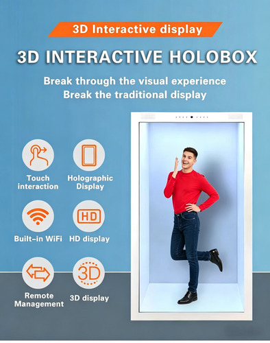 86 Inch 3d Interactive Display Holobox By Silicon Enterprise