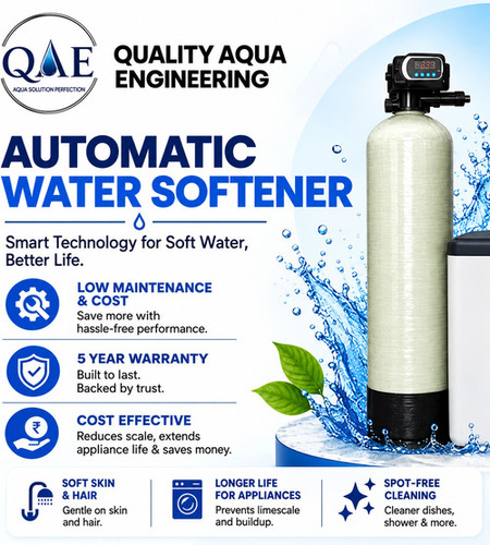 Water Softener Plant - Capacity: 3500 Lph