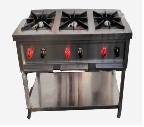 3 Burner Commercial Gas Bhatti