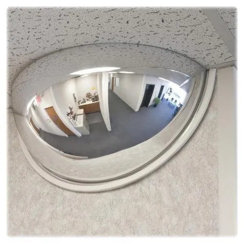 Half Dome Mirror - Color: Orange
