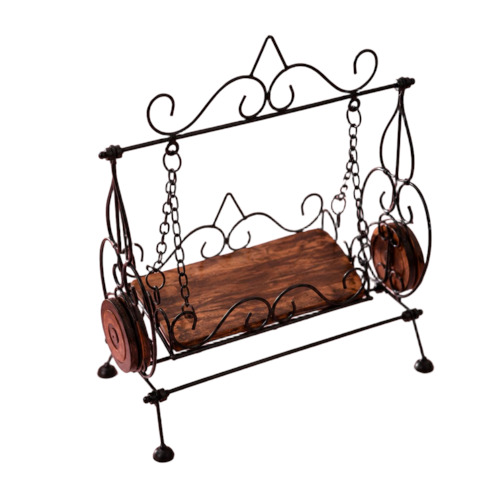 Wooden and Wroght Iron Jhoola 