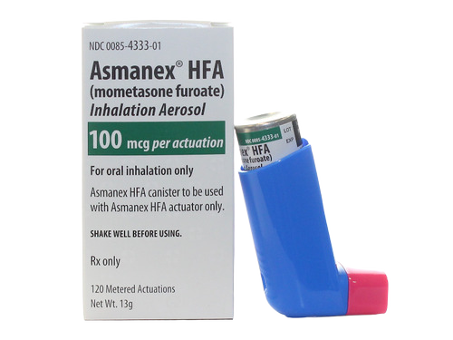 Asmanex Mometasone Furoate Inhalation Aerosol 100mcg
