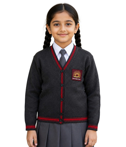 Kv Girl'S Sleeveless Cardigan - Age Group: 16