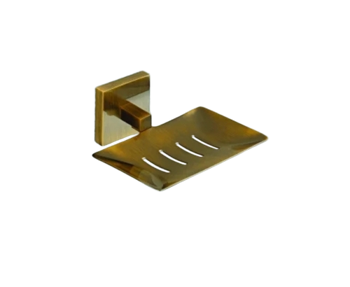 Brass Shop Dish - Color: Golden