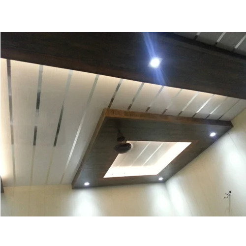 Pvc False Ceiling - Color: White