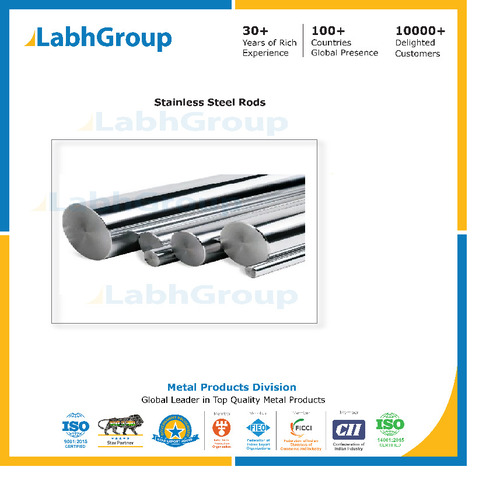 Stainless Steel Rods & Wires - Color: Grey